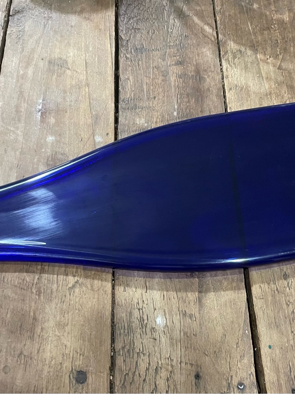 Cobalt Blue Wine Bottle Tray